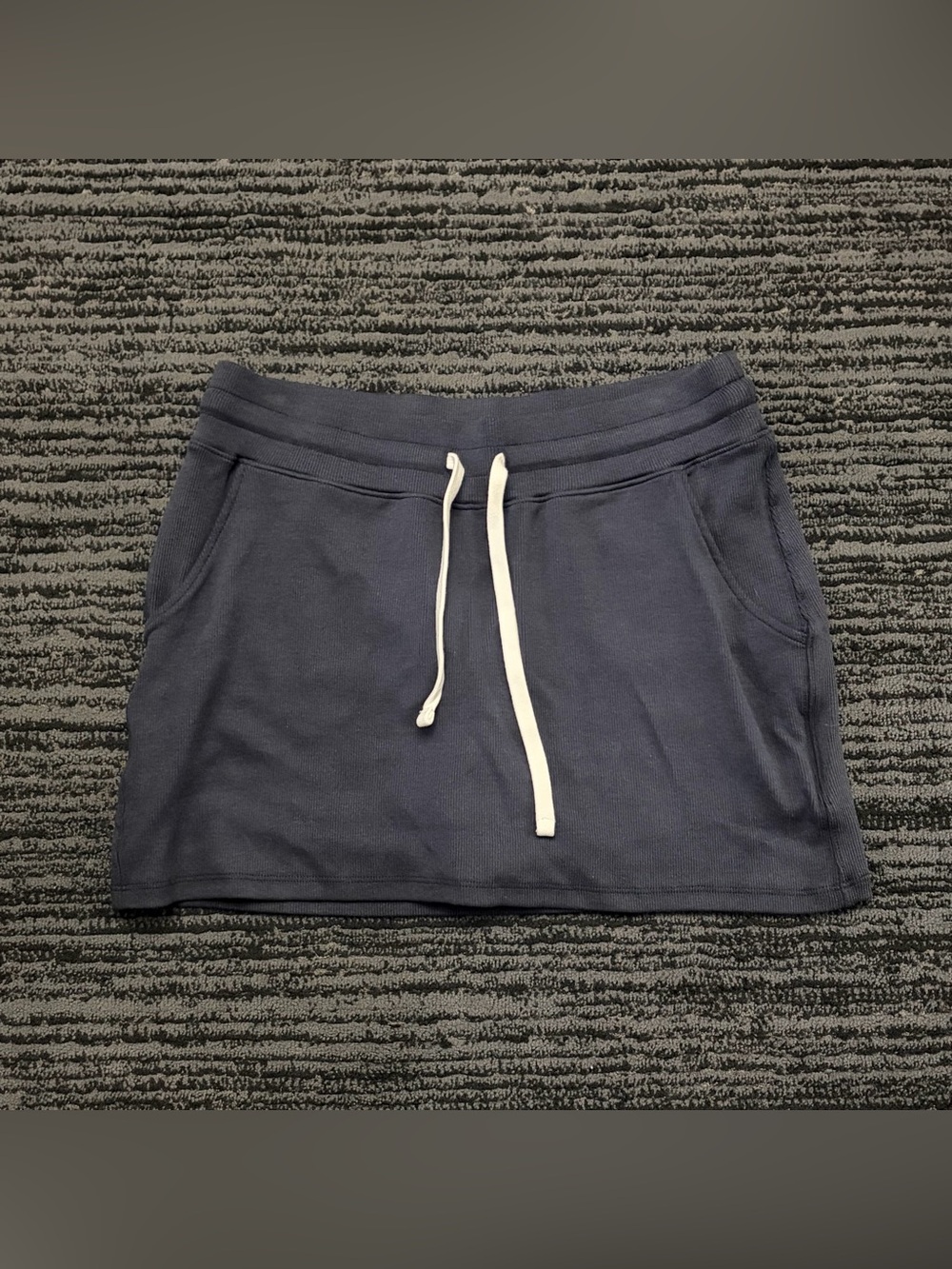 Erin Gray luxe ribbed skort